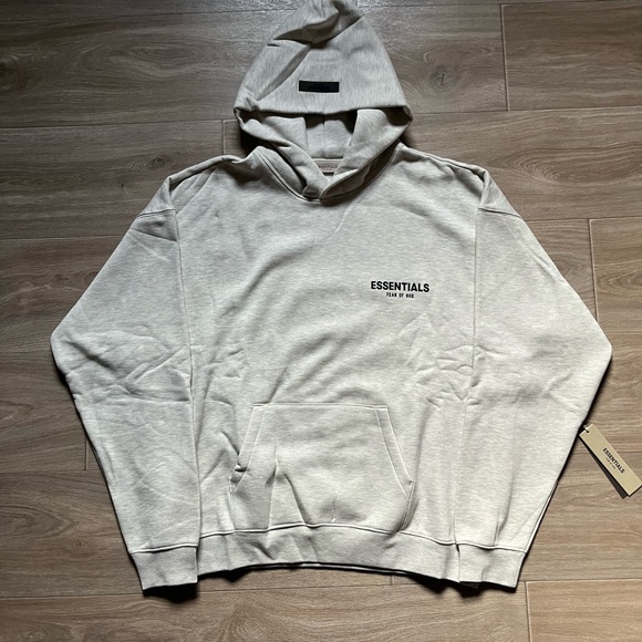 Essentials Other - Essentials Fear Of God Light Oat Hoodie - Size XS